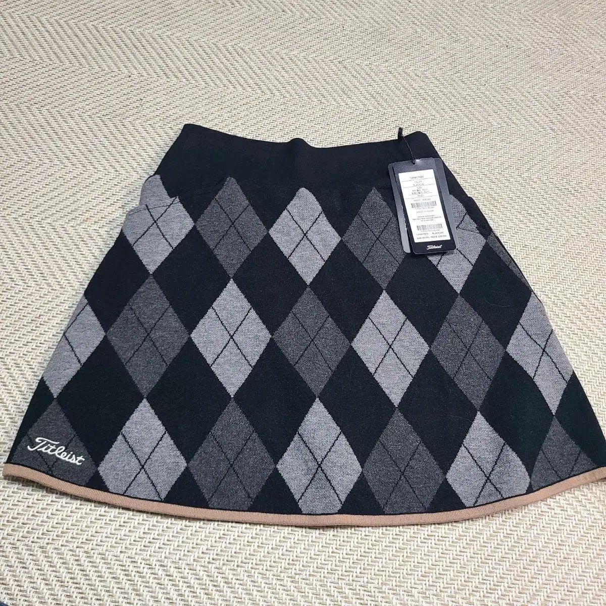 25) Titleist(タイトリスト) アーガイル ニット キュロット (新品)