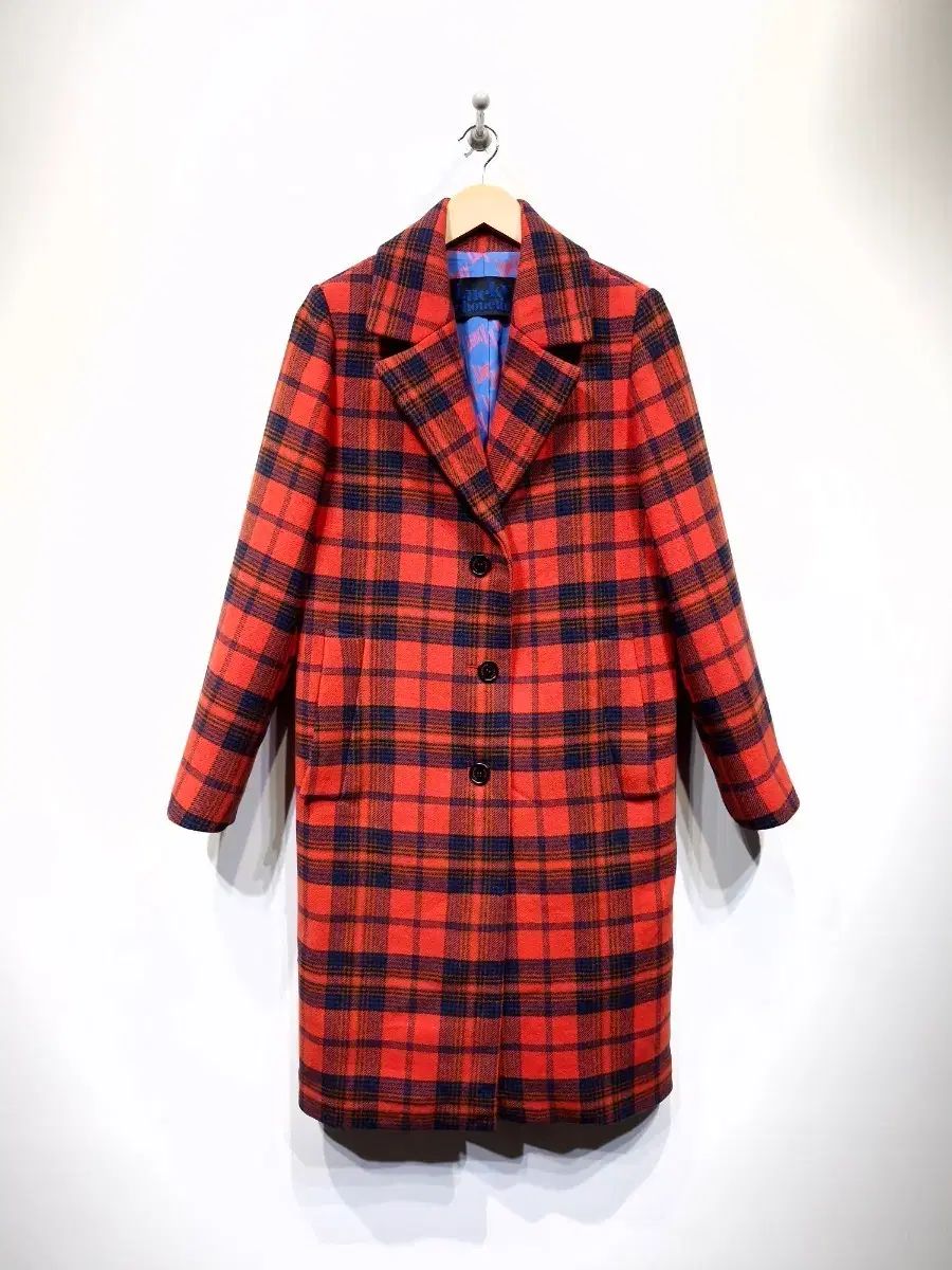 ラッキーシュエトゥ(LUCKYCHOUETTE) ウール CHECK コート