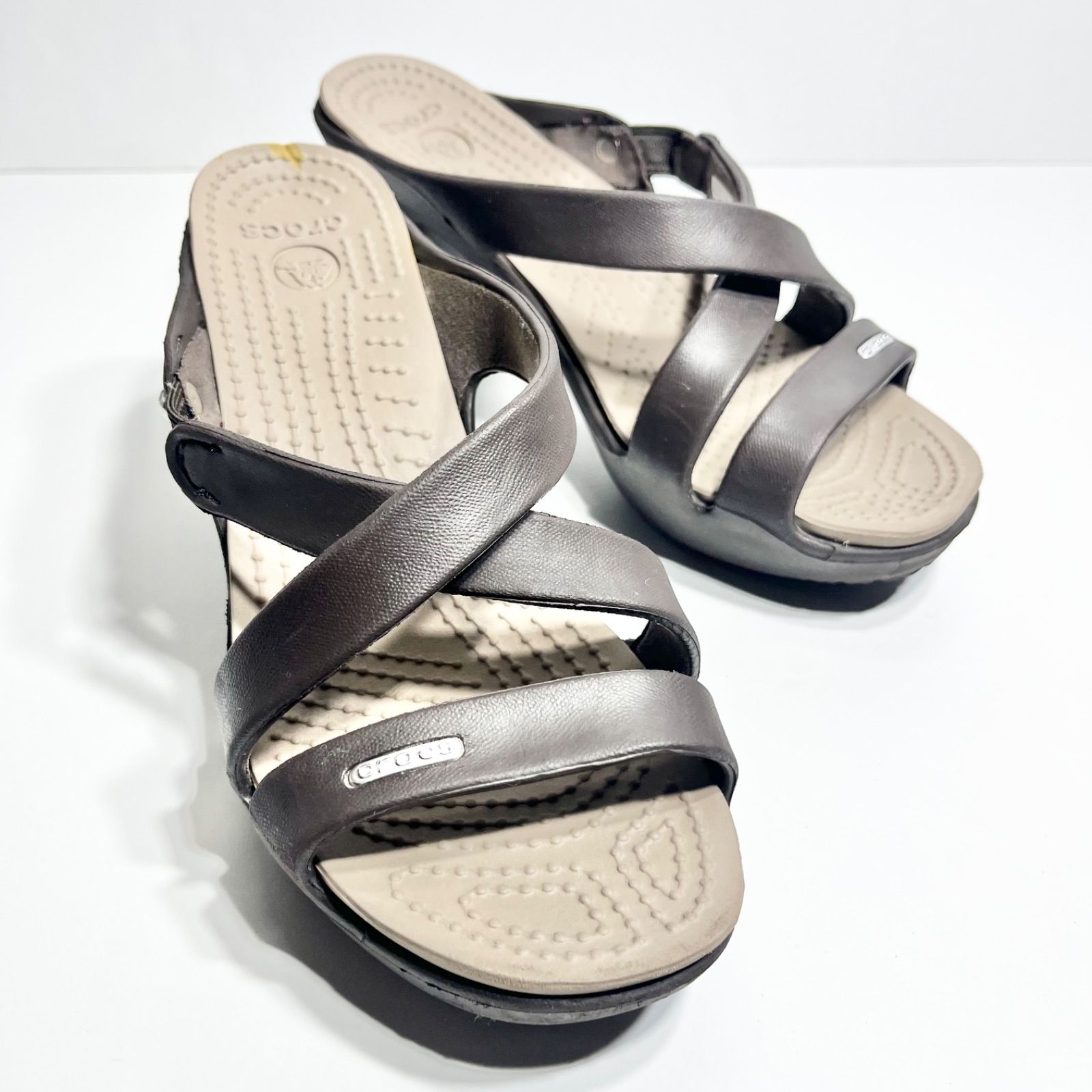 crocs クロックス Cyprus サイプラス 4.0 ヒール サンダル W6 22cm
