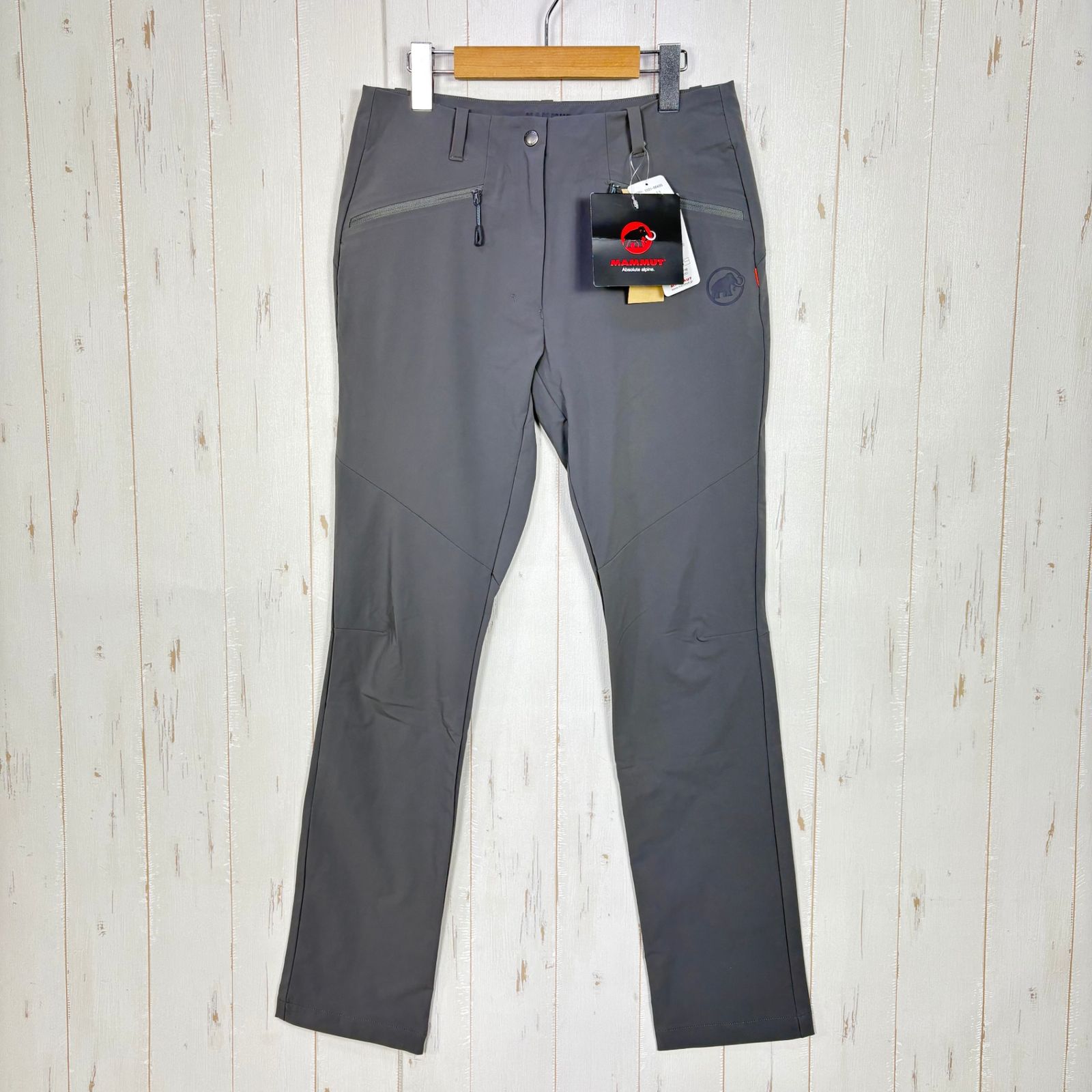✉️Women's S グレー系 Mammut ( マムート ) トレッカーズ 2.0 パンツ アジアンフィット Trekkers 2.0 Pants AF ナイロン ウェア ボトムス ロングパンツ ソフトシェル z00057655 ソフトシ