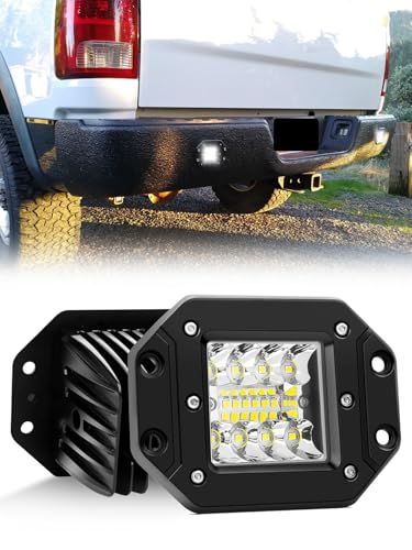 Chelhead 埋め込みLED作業灯 48w ホワイト 5インチ LED ワークライト 12V-24V対応 汎用 車外灯 ジムニー 補助灯 農業機械 2個セットts e6c114f9 5,417円