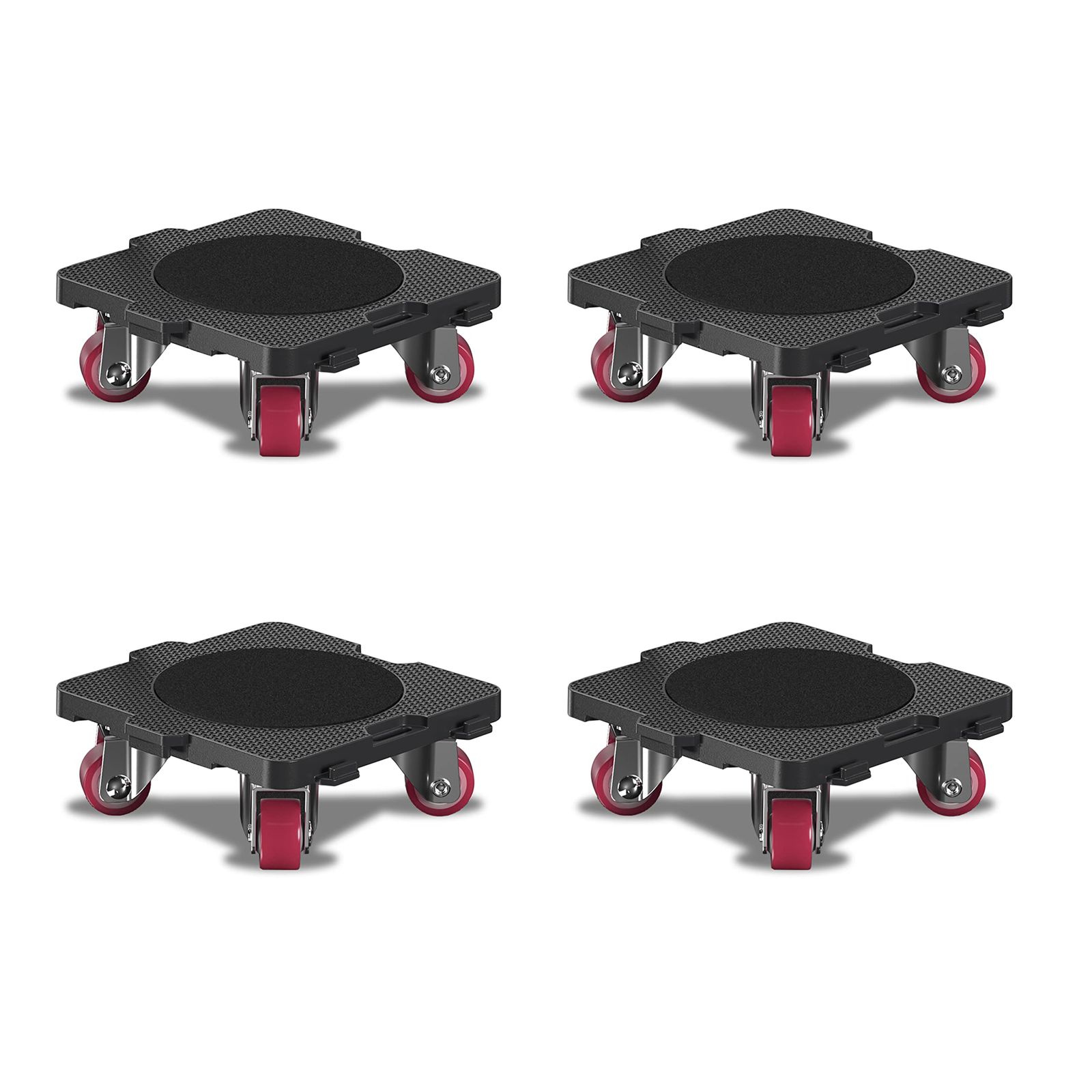ONEON 家具移動 ヘルパー ドーリー 4点セット 耐荷重１台あたり75KG 360度回転 自由組み立て 静音 キャスター 台車ts a78fd530