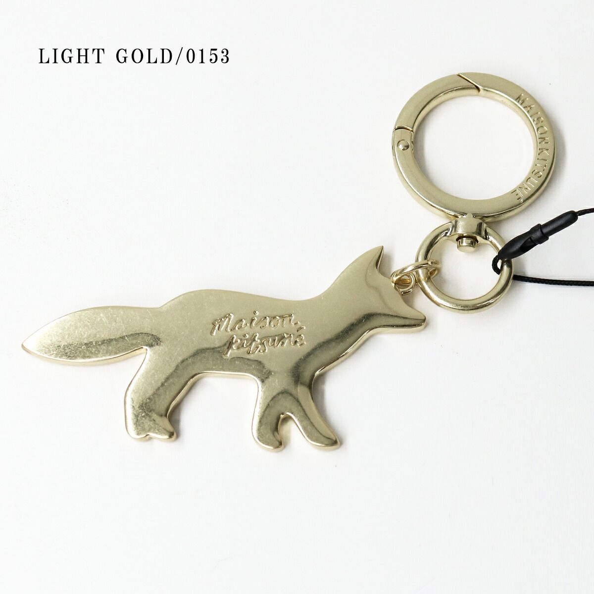 □MAISON KITSUNE メゾン キツネ PW06903AM1002 PROFILE FOX CHARM