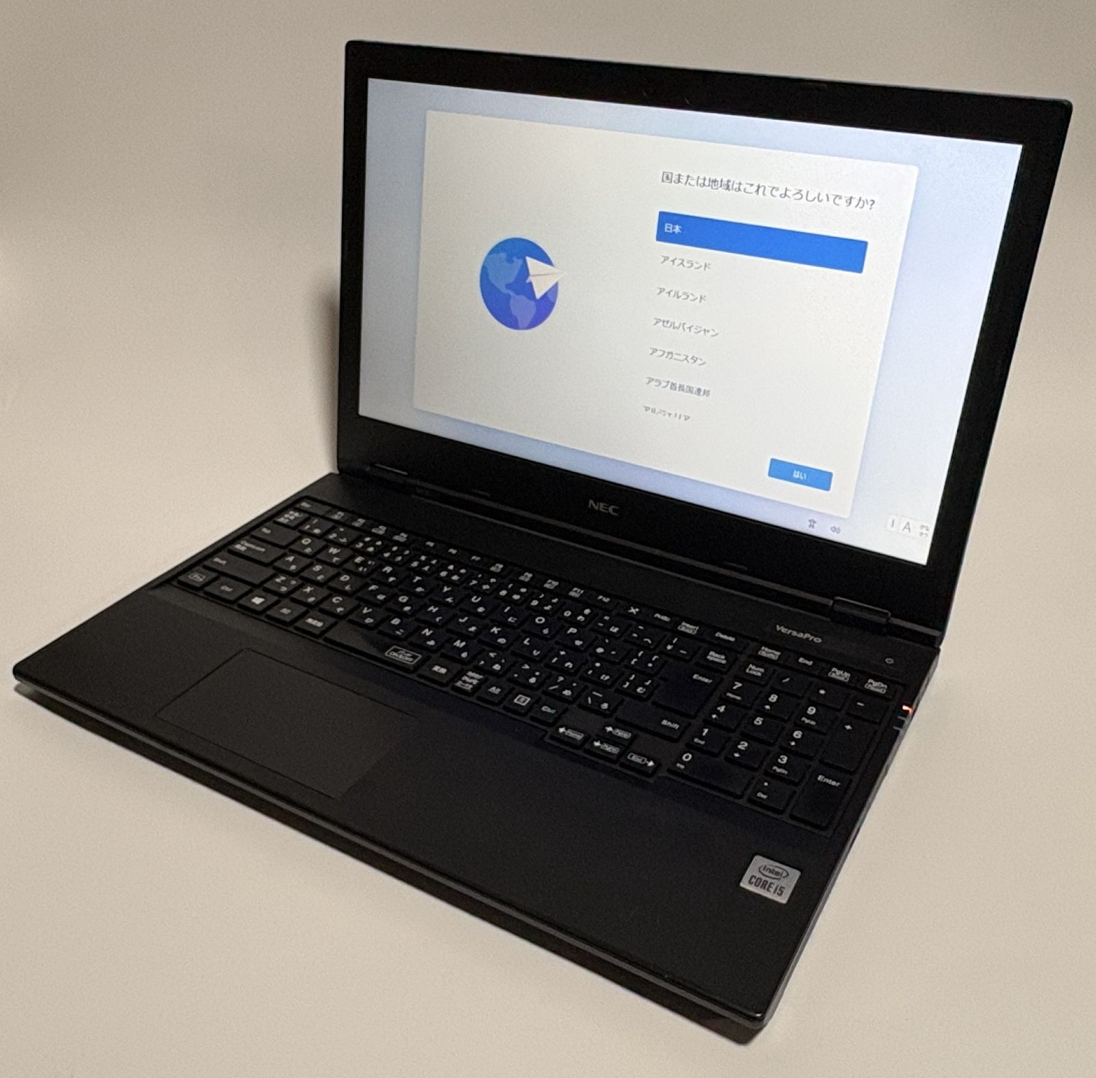 【新入荷!!】【症状品】NEC　A4ノートパソコン PC-VRT16FBGS3J9（Core i5 10世代） 18,750円