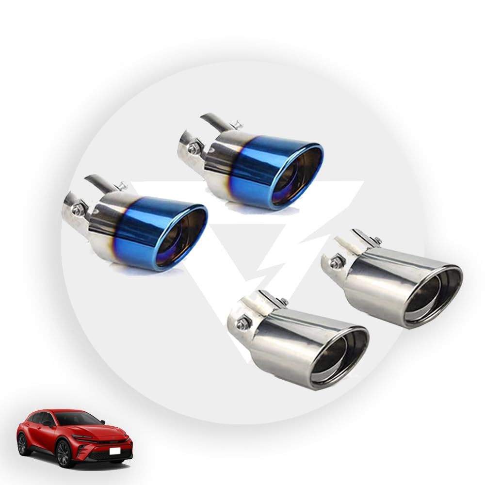 新品 KUTOOK クラウンスポーツ ハイブリッド SPORT Z アクセサリー オシャレ ドレスアップ 外装パーツ マフラーカッター エキパイ