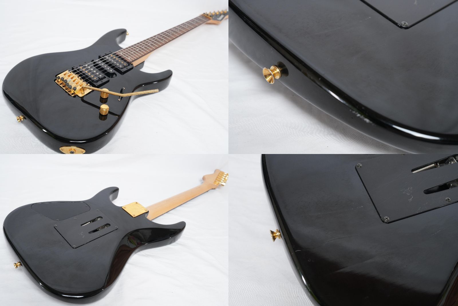 ☆FERNANDES REVOLVER FR-75 HSH BLACK MADE IN JAPAN 90年代