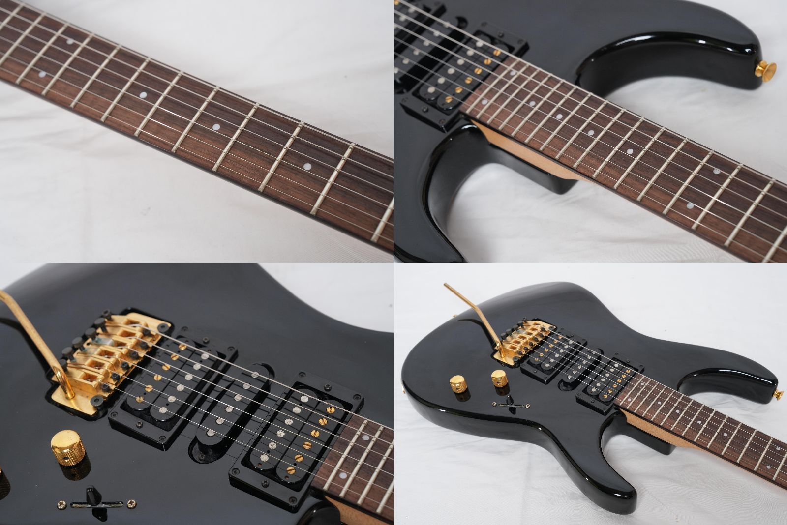 ☆FERNANDES REVOLVER FR-75 HSH BLACK MADE IN JAPAN 90年代