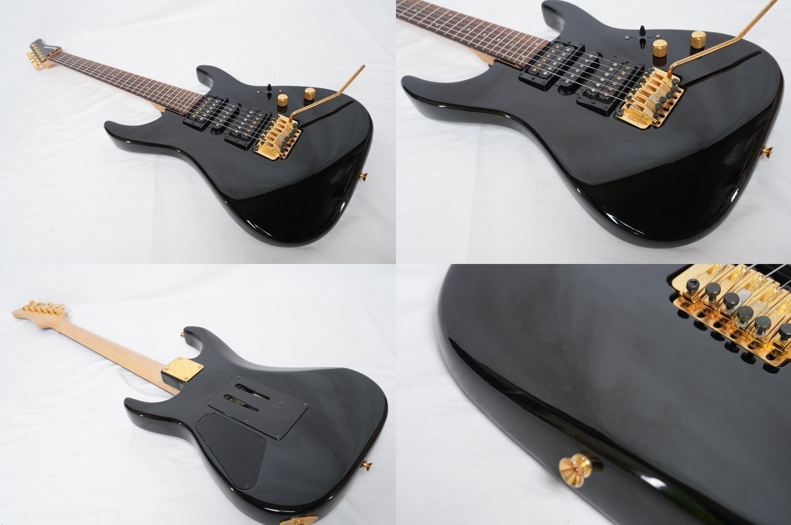 ☆FERNANDES REVOLVER FR-75 HSH BLACK MADE IN JAPAN 90年代