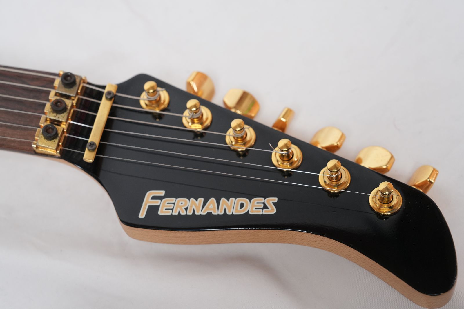 ☆FERNANDES REVOLVER FR-75 HSH BLACK MADE IN JAPAN 90年代