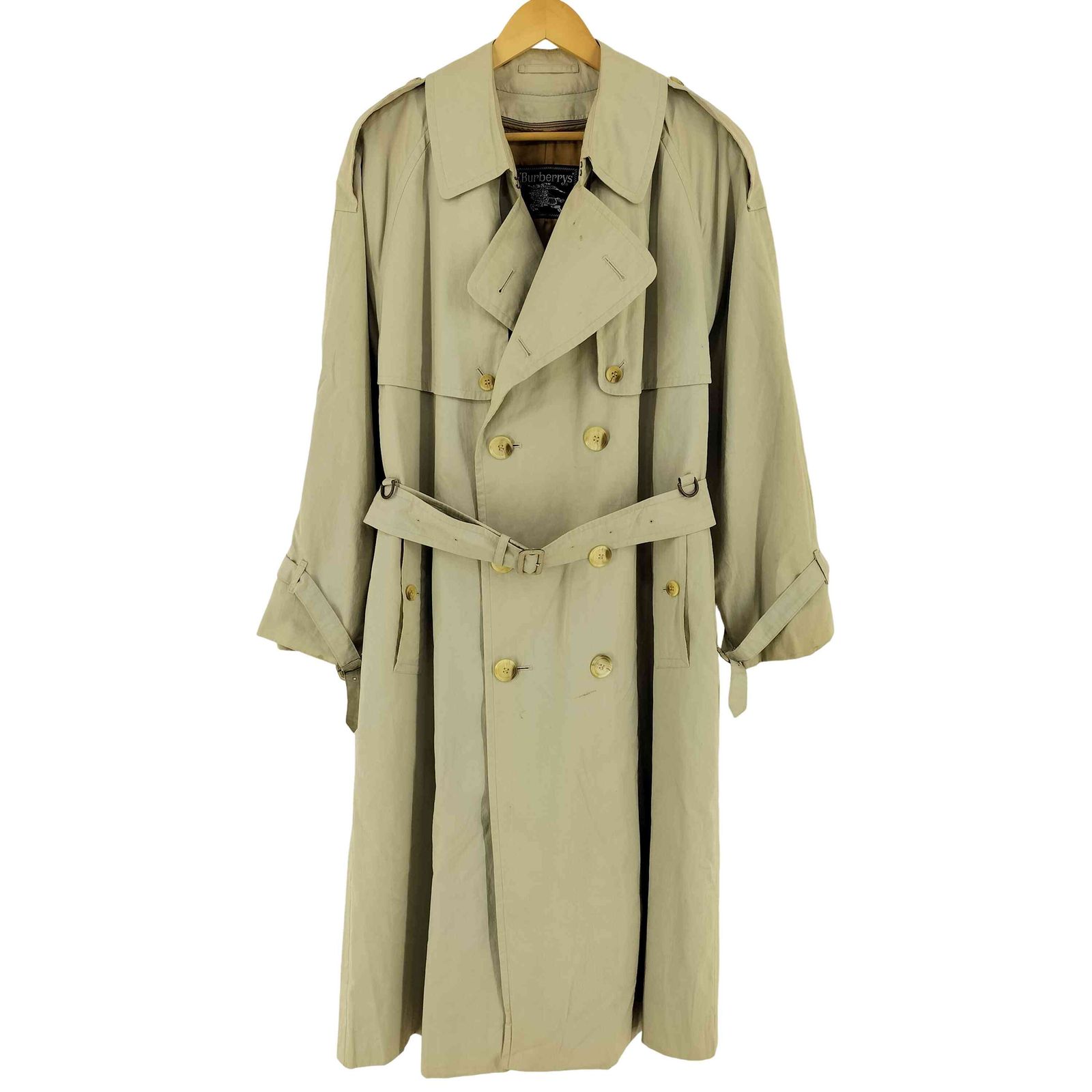 バーバリーズ BURBERRYS 80s ノバチェックライナー付き Trench Coat メンズ 表記無