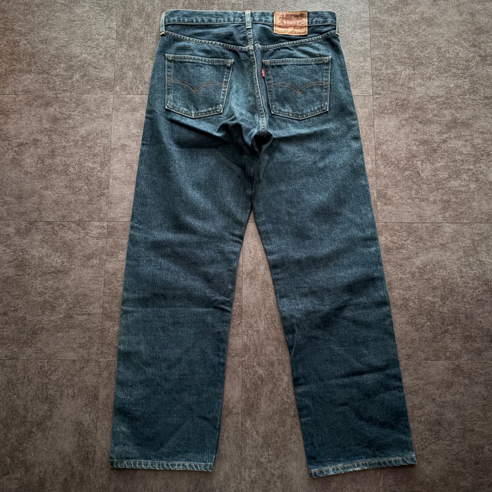 リーバイス Levis ストレートデニム ジーンズ ジーパン 502XX 赤耳