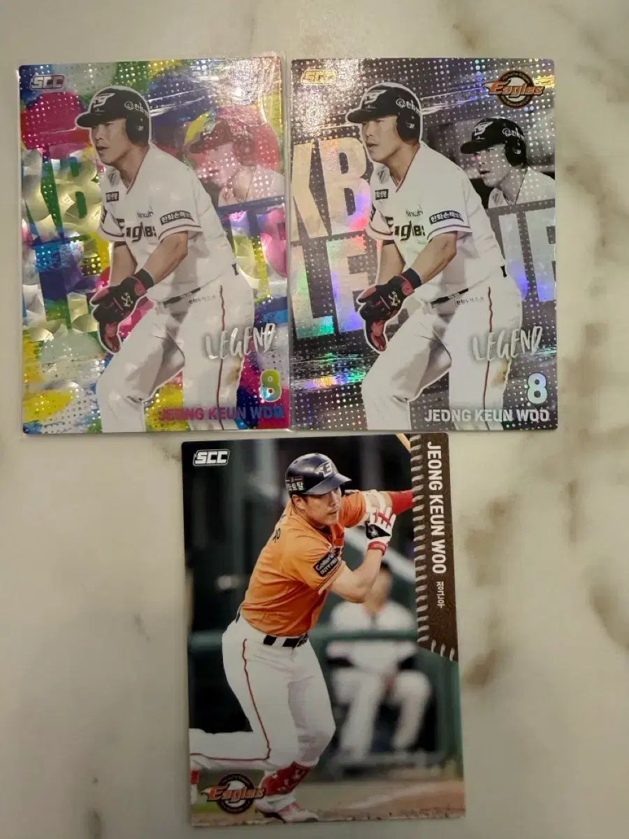 2026 KBO カード ハンファ チョン・グヌ レジェンド ホロパラレル ホロ ノーマル