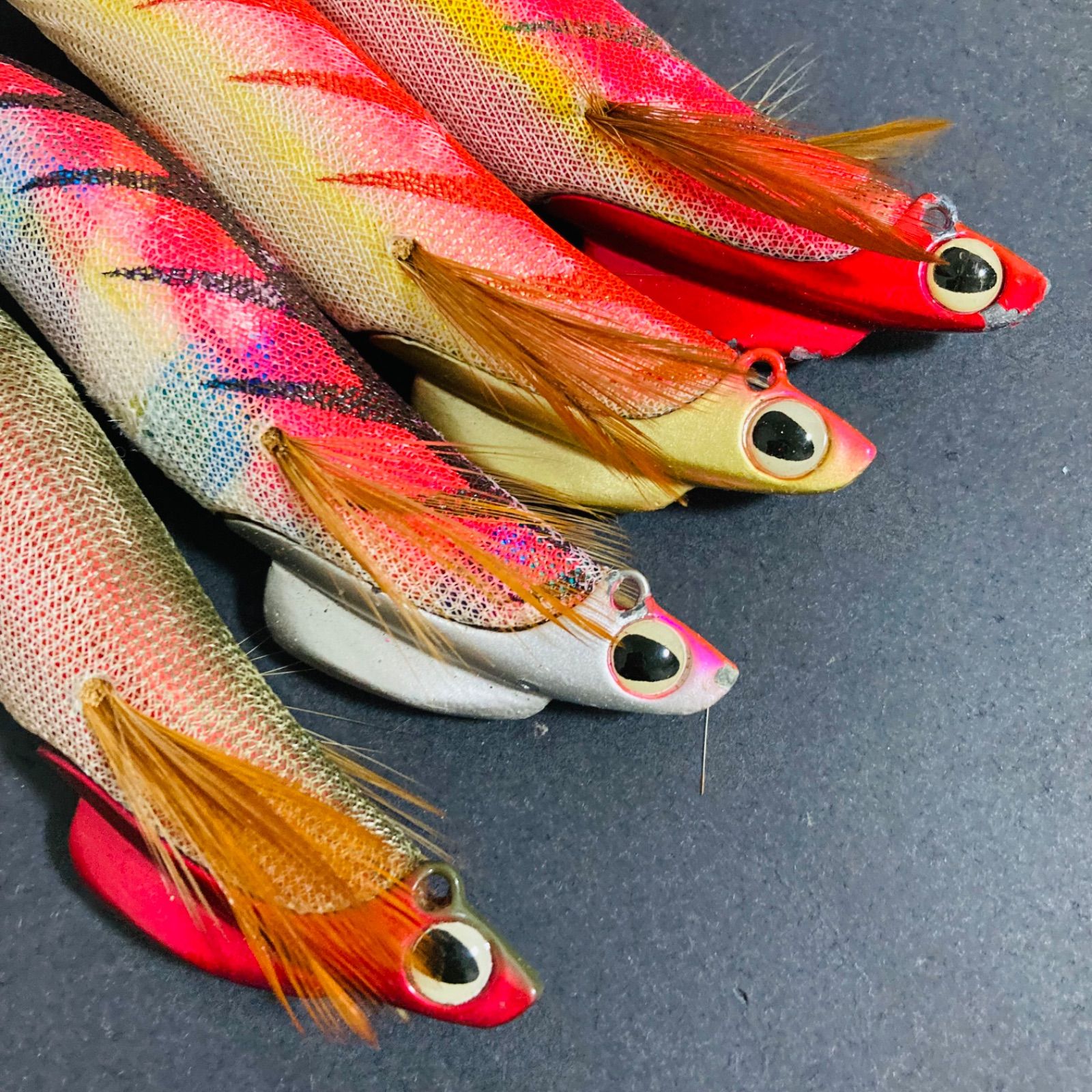 ✨美品Squidseekerスクイッドシーカー3.5号14個セット スクイッドシーカー 3.5号 30g エギ エギセット ティップラン Squid