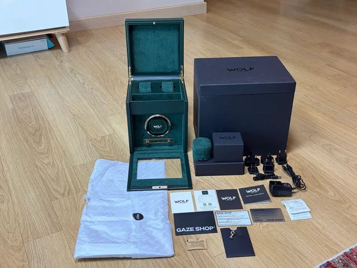 ウルフ ウオッチワインダー ブリティッシュ レーシン 1구 792141 新品 出品 (ラポート