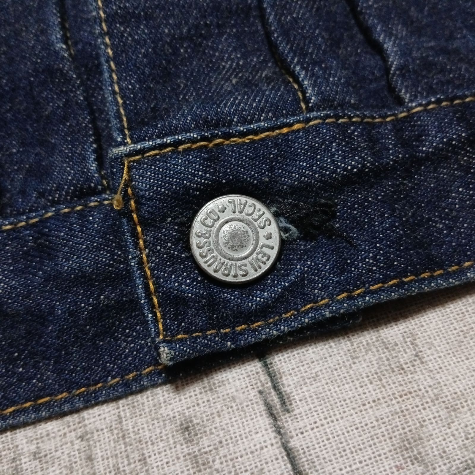 size 40】大戦 4つボタン 98年製 Levi's 71506XX ファースト 日本製 短