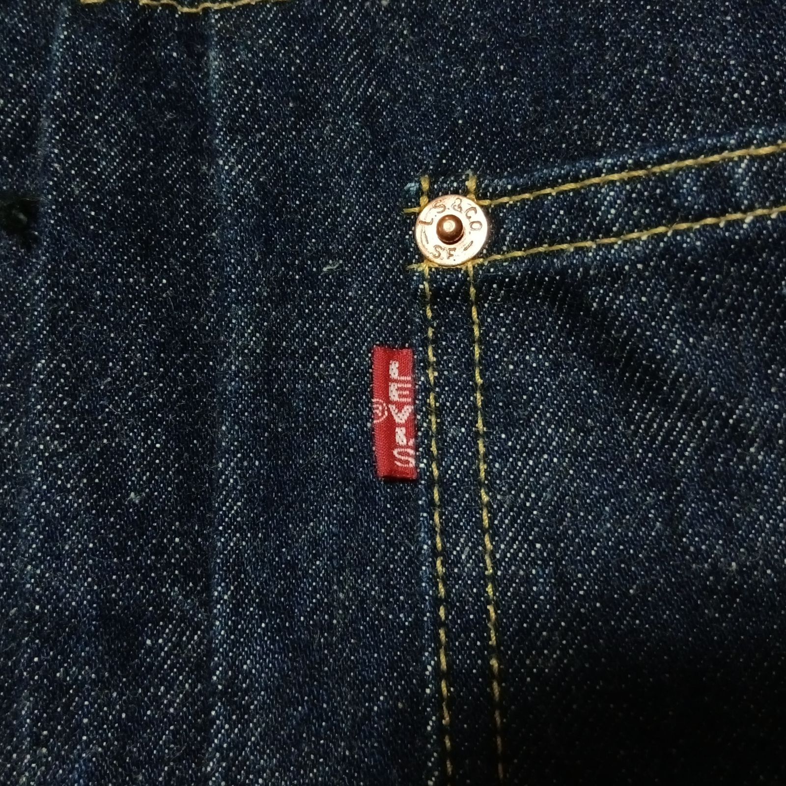 size 40】大戦 4つボタン 98年製 Levi's 71506XX ファースト 日本製 短