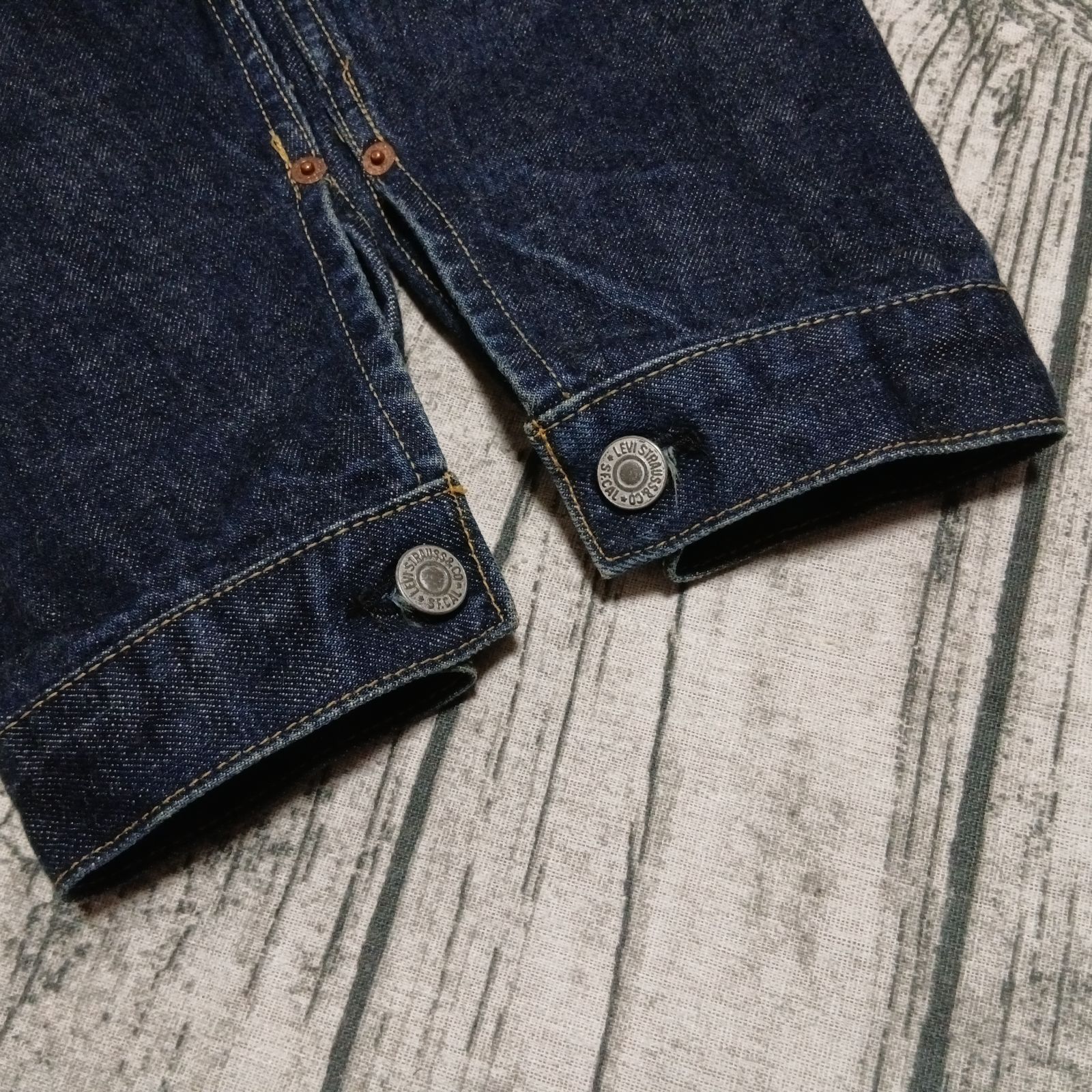 size 40】大戦 4つボタン 98年製 Levi's 71506XX ファースト 日本製 短