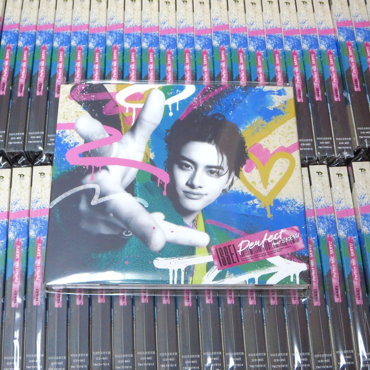 ■未開封品■80点セット Perfect feat.SKRYU ISSEI 初回生産限定盤 CD+Blu-ray 2枚組プラケース■z33953