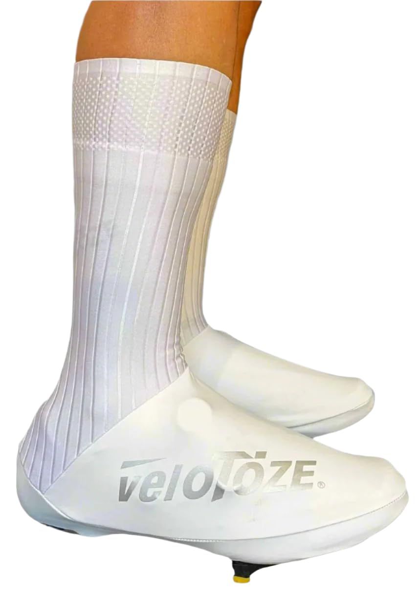 新品 ヴェロトーゼ(Velotoze) エアロシューズカバー WHT S (約23cm~約25cm)