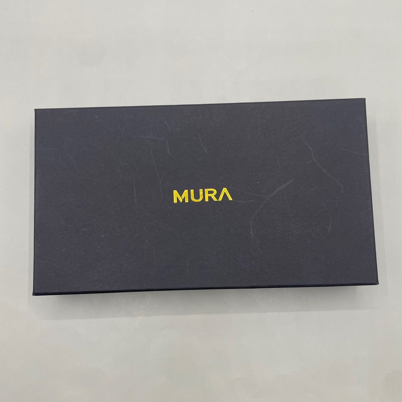 新品未使用 訳あり MURA ムラ 長財布 ラウンドファスナー レザー 緑 