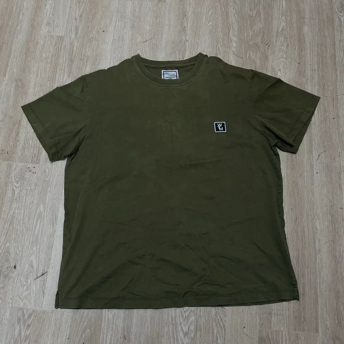 ウーヨンミ パリ ロゴ 半袖Tシャツ 48