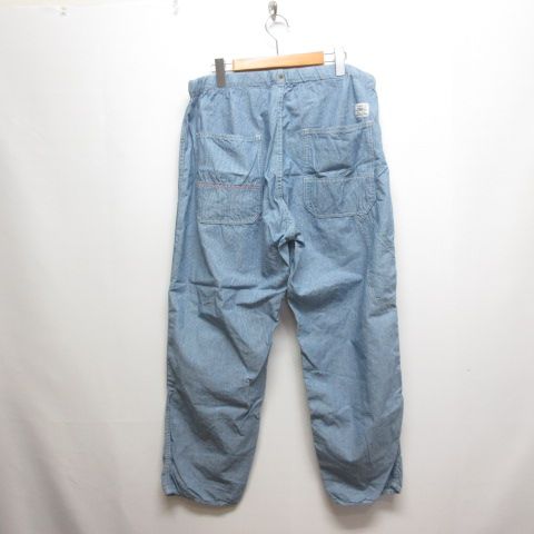 アナクロノーム anachronorm 美品 ヒッコリー柄 イージー パンツ 02