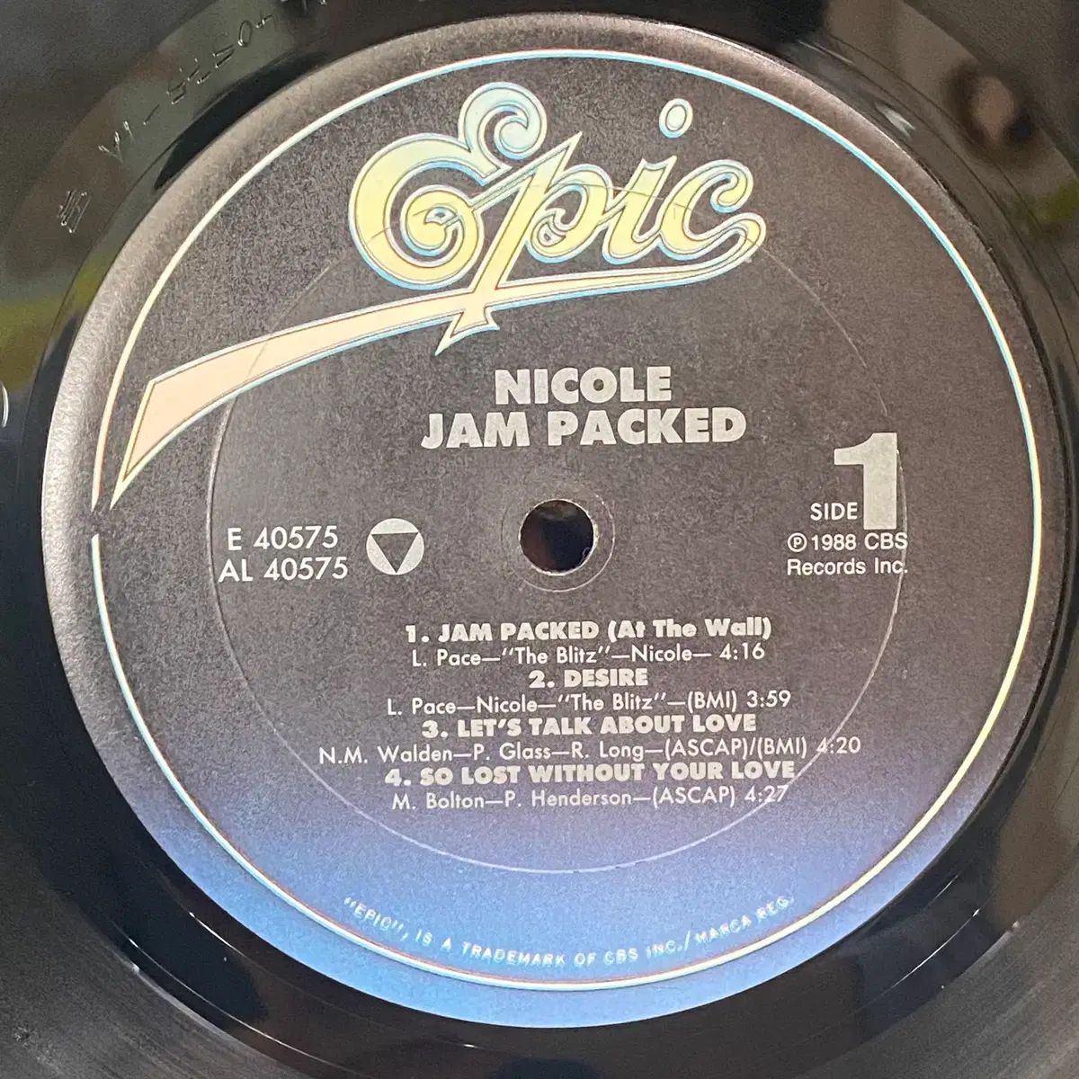 輸入中古 LP -ソウル/ファンク) Nicole ー Jam Packed - メルカリ
