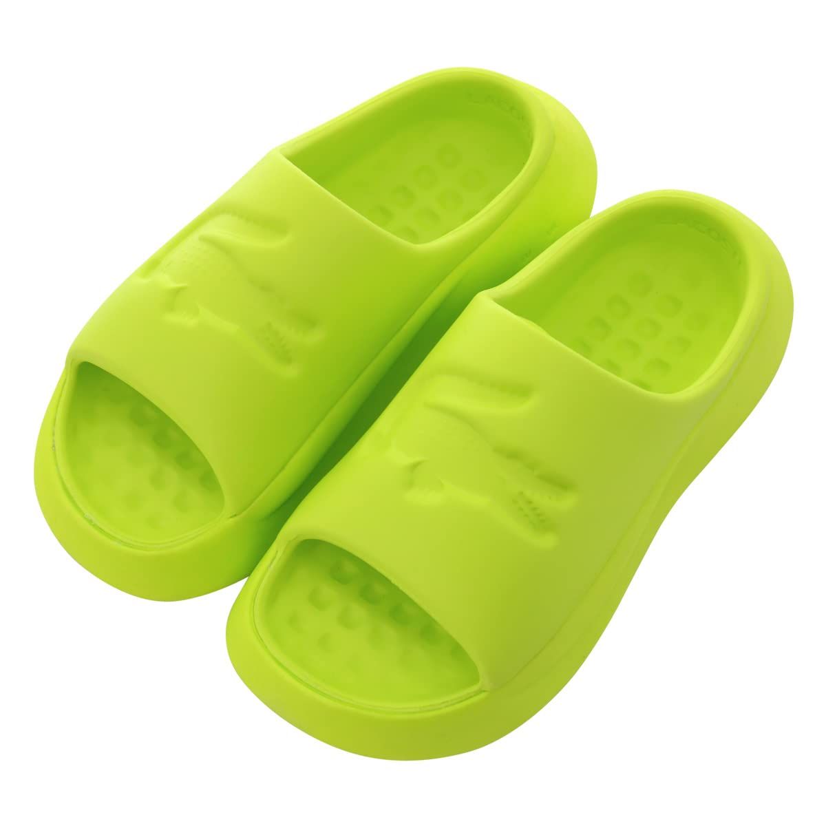 新品 [ラコステ] サンダル EVA レディース SERVE SLIDE 3.0 45CFA0004 LACOSTE 靴 スリッパ 厚底 ビーチ ベランダ 【LG2】 LT GRN/LT GRN 【5】 24cm