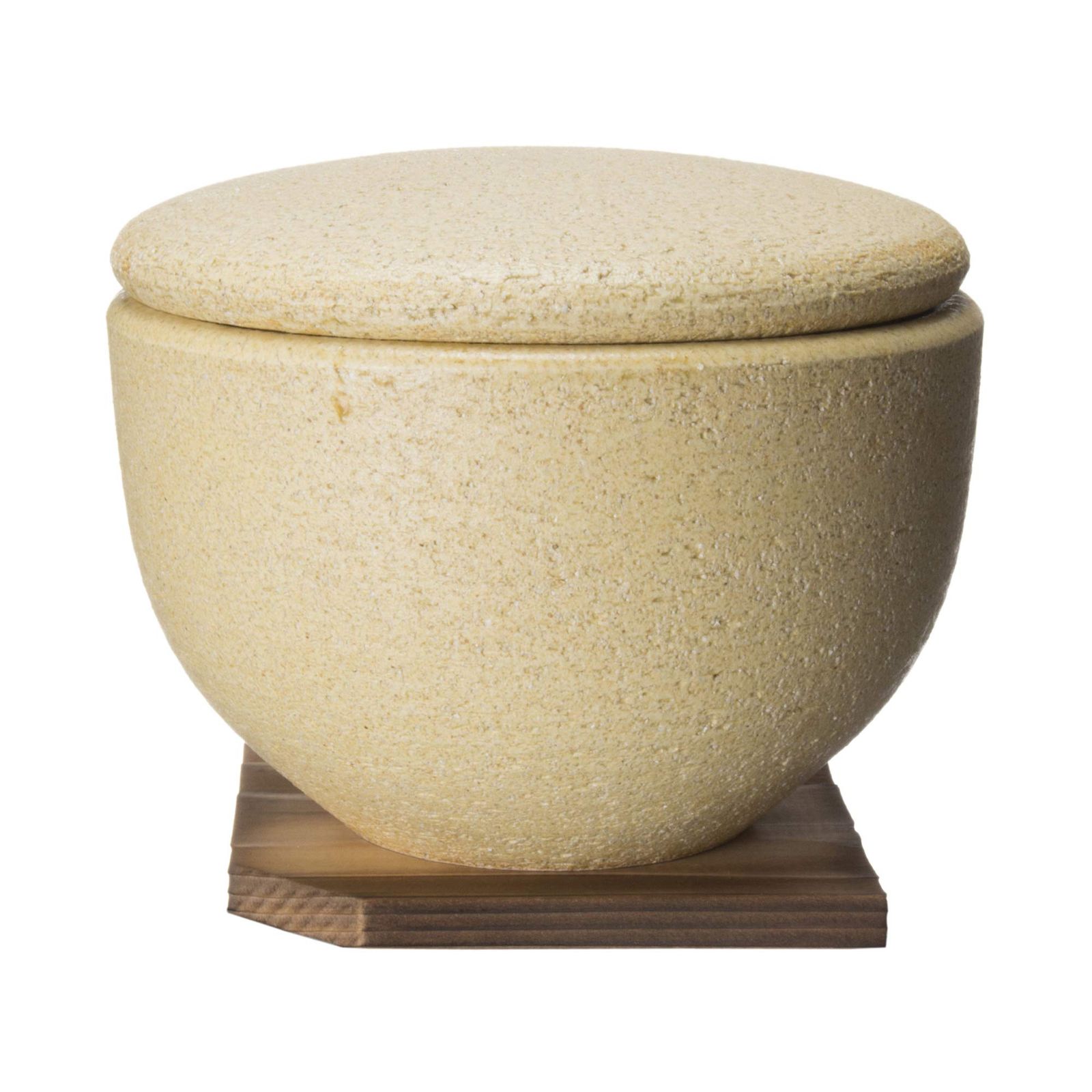 新品 長谷製陶 長谷園 保存容器 レンジ対応 ごはん おひつ 蒸し器 「 陶珍 」 小 約1合分 約13cn 約350ml 電子レンジ専用 黄瀬戸 ACT-72 6,629円