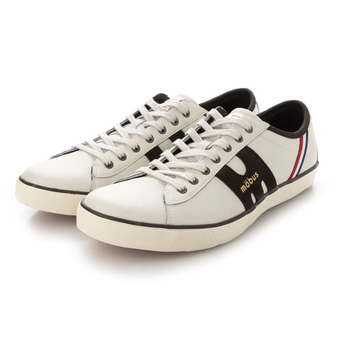 新品 [モーブス] レザースニーカー ユニセックス ESSEN(エッセン) (41 CRM/DK.BRW/FRA)