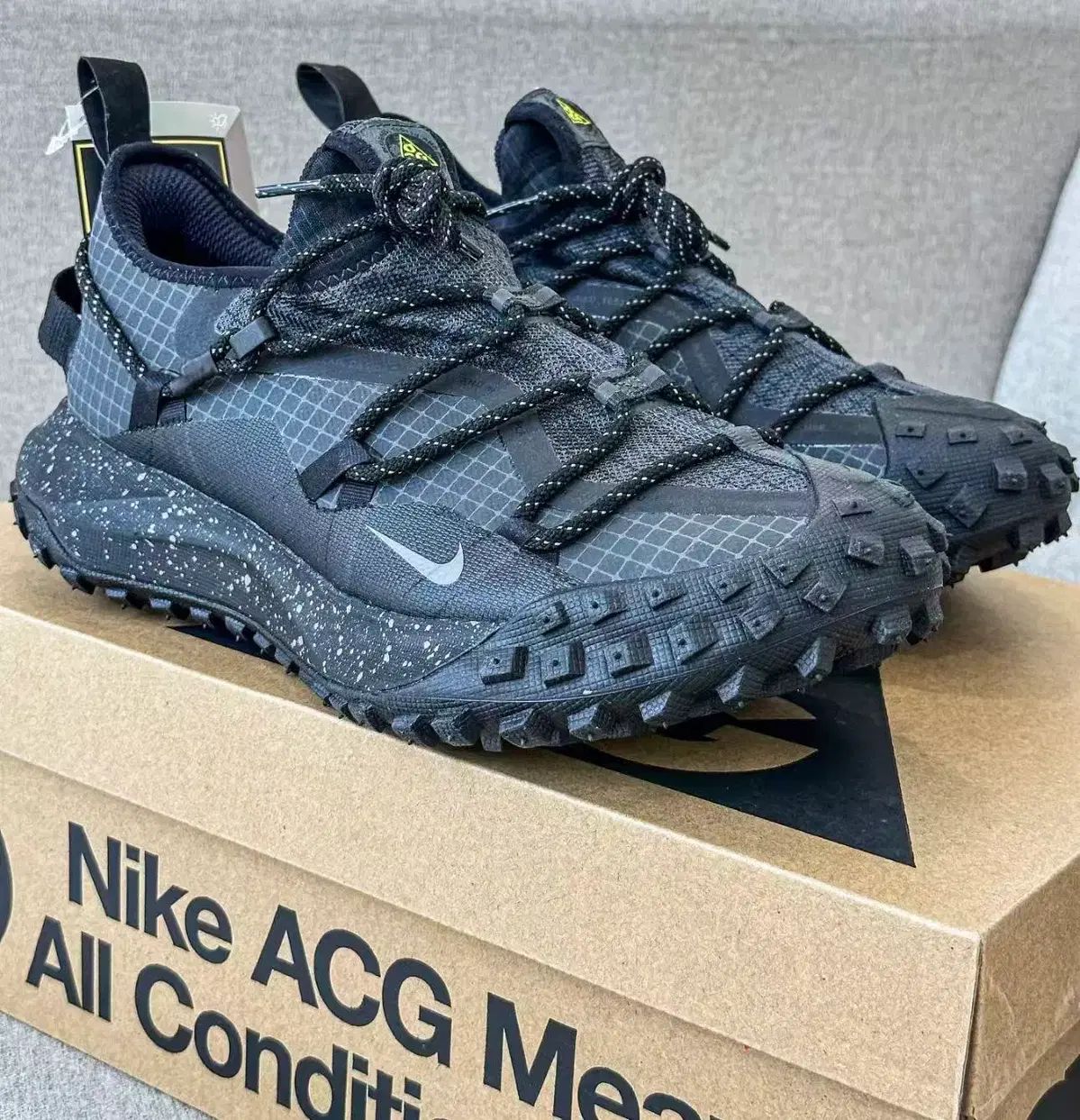 ナイキ ACG マウンテン フライ ロー ゴアテックス SE ダーク スモーク グレー