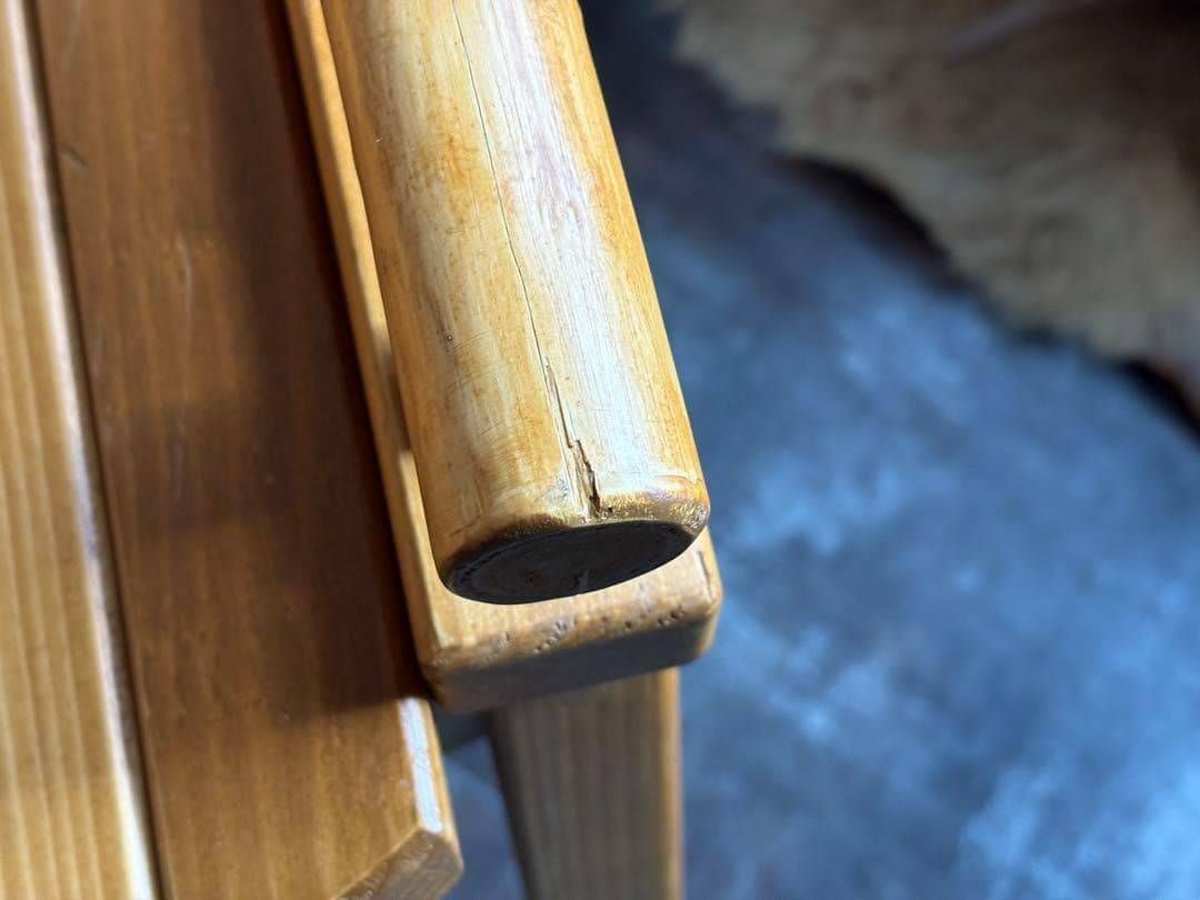 希少　デザイン家具　スポークチェア　木製チェア　個性的　店舗什器　椅子　IK 希少 デザイン家具 スポークチェア 木製チェア 個性的 店舗什器 椅子