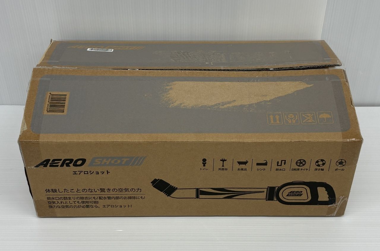 送料無料 未使用品！ スマイル 排水管掃除機器具 エアロショット SE0288-WH囗T巛