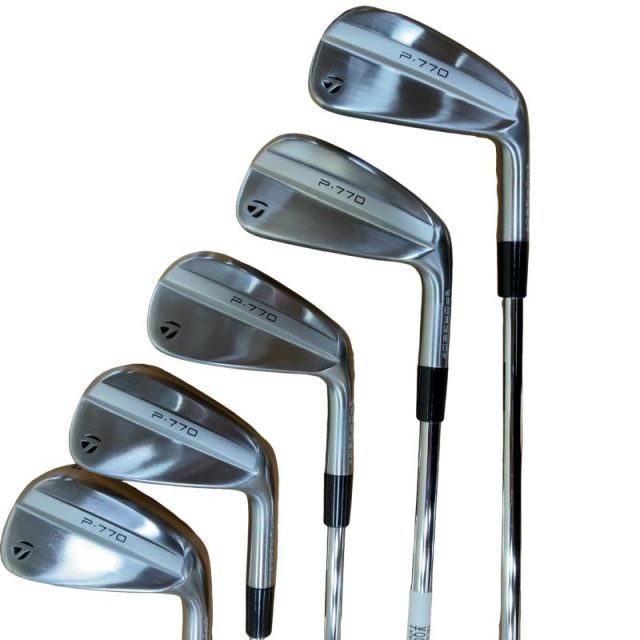 【中古】 テーラーメイド Taylor Made P・770(2024) 5S アイアンセット IR Dynamic Gold MID 115 (フレックスS) メンズ 男性用 右利き 右用 Bランク ゴルフクラブ