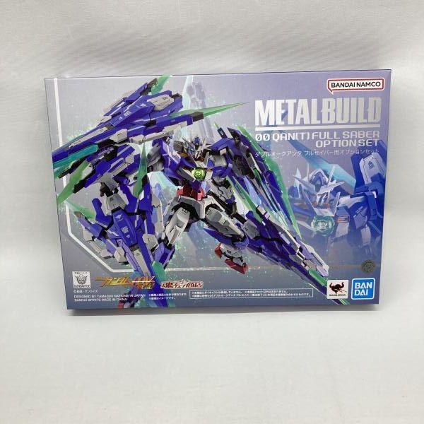中古】L BUILD 00 クアンタフルセイバー&オプションセットx2 METAL