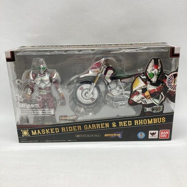 【中古】バンダイ S.H.Figuarts 仮面ライダーギャレン＆レッドランバスセット 未開封品 仮面ライダー剣(ブレイド)[97]