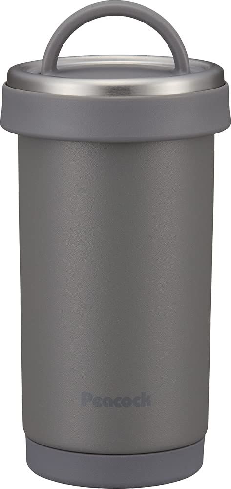 新品 ピーコック魔法瓶工業(The-peacock) ピーコック 水筒 300ml 保温 保冷 マグ ボトル 魔法瓶 グレー AKS-R30-HSL