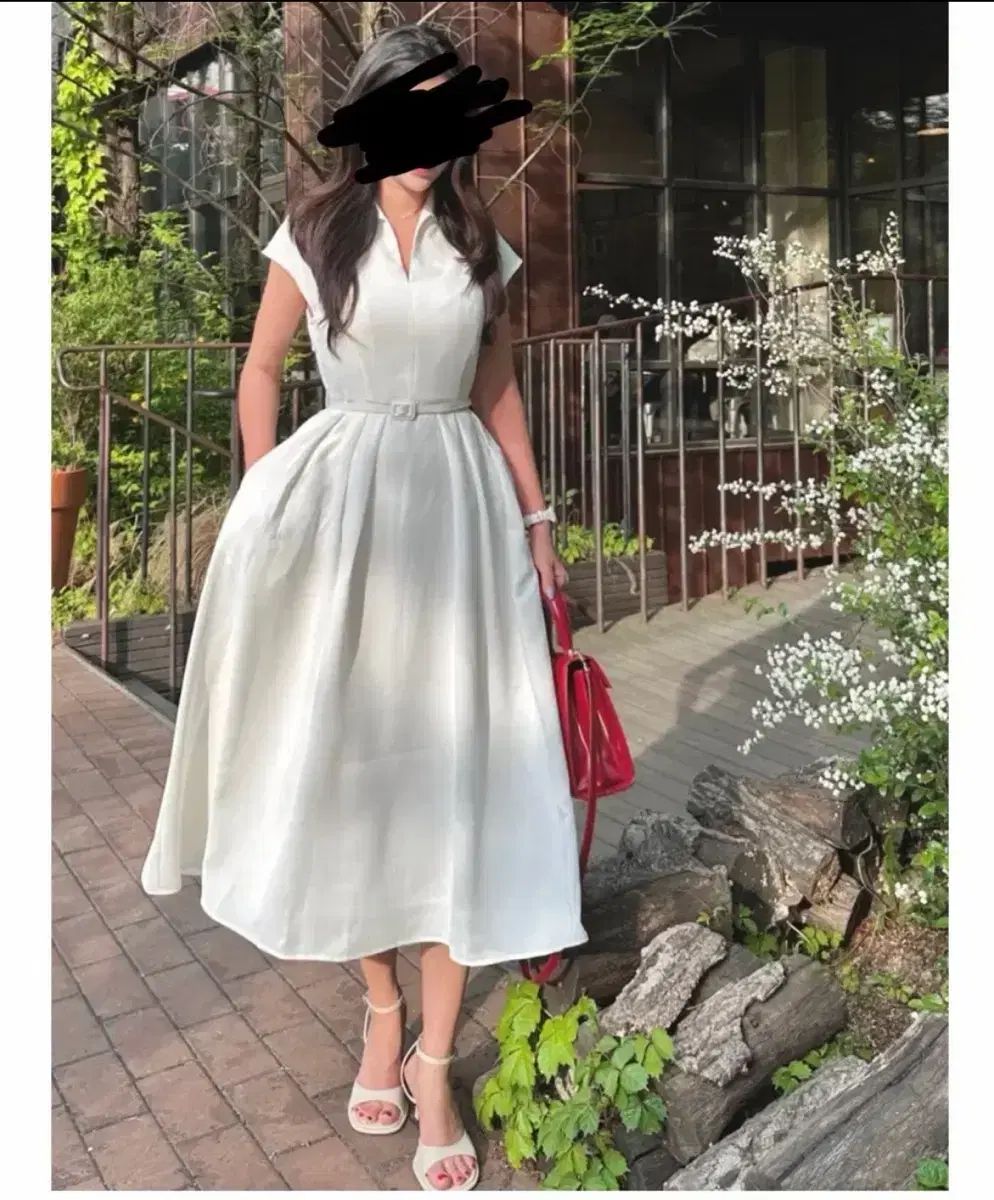 TRIMMED 白 シャツ ONE PIECE M (新品)
