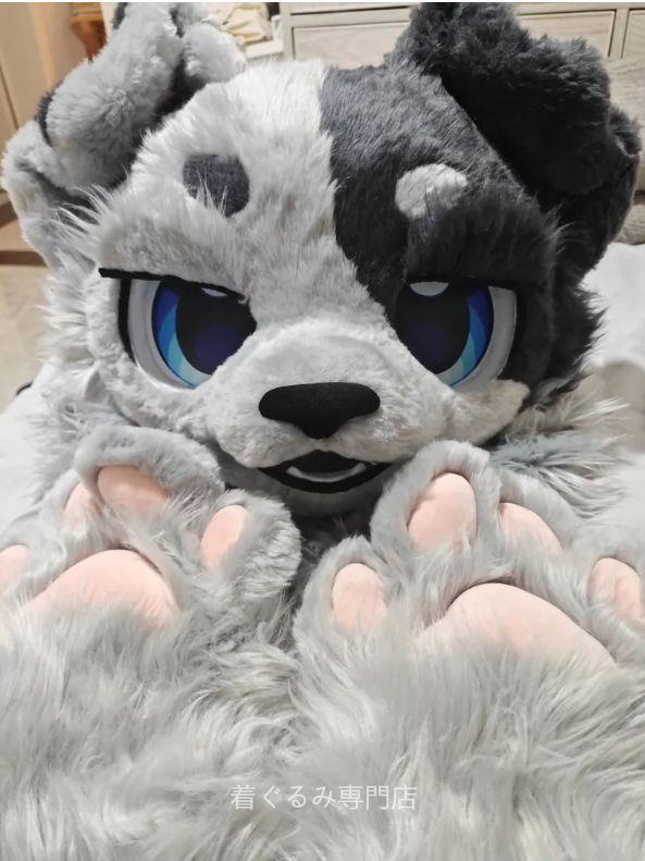 犬　猫　着ぐるみ ヘッド全頭　ヘッド ケモノ ファースーツ ぬいぐるみ コスプレ コスチューム Kurumi 一点物 C61