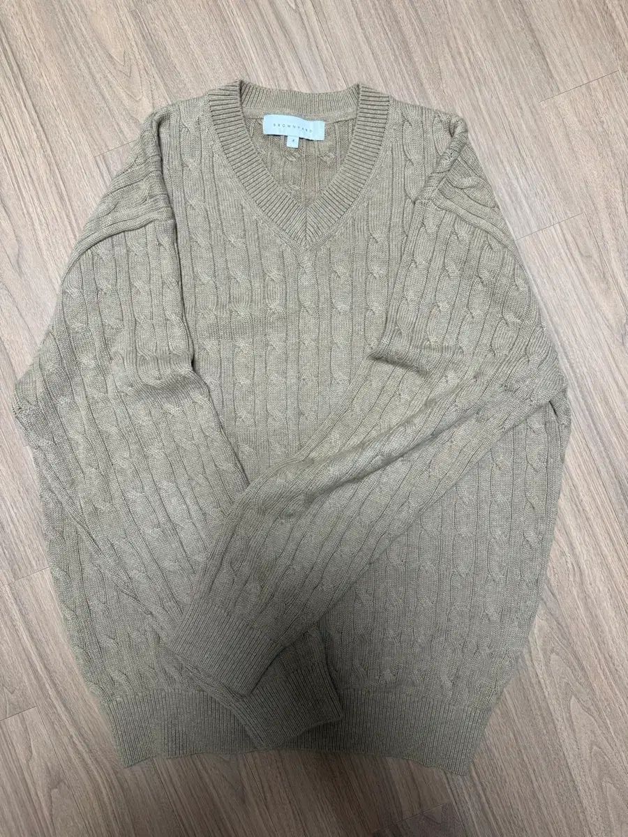 BROWNYARD ブラウンヤード カシミア Vネック ニット 4サイズ