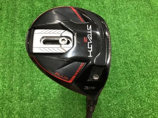 【中古】 テーラーメイド STEALTH2 PLUS 3W フェアウェイウッド FW Diamana TM50(FW) (フレックスS) メンズ 男性用 右利き 右用 Cランク ゴルフクラブ