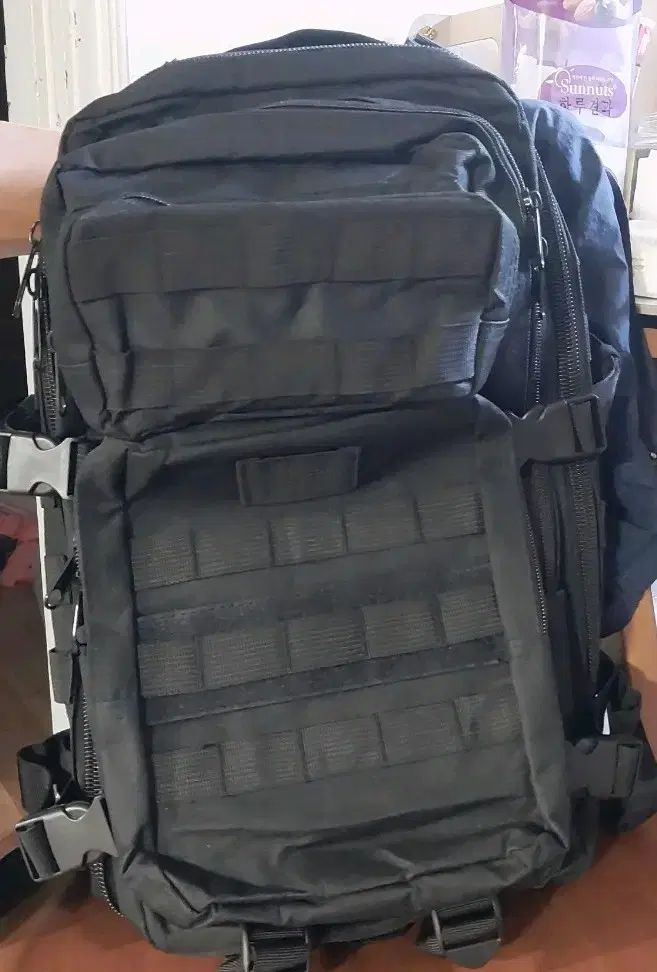 ブラック TACTICAL タクティカル バックパック 35L 軽量 バッグ