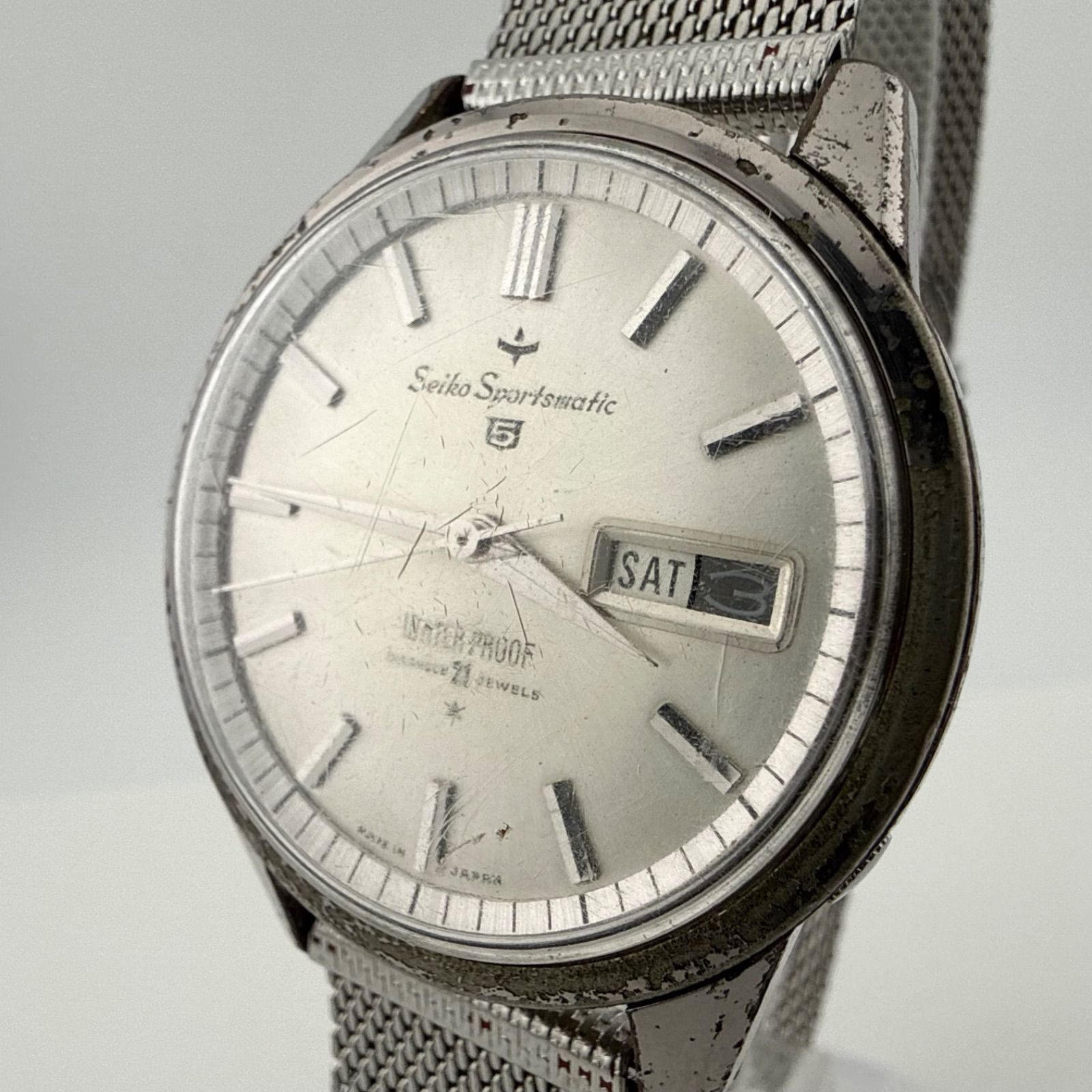 SEIKO セイコー5 Sportsmatic スポーツマチック 自動巻き メンズ