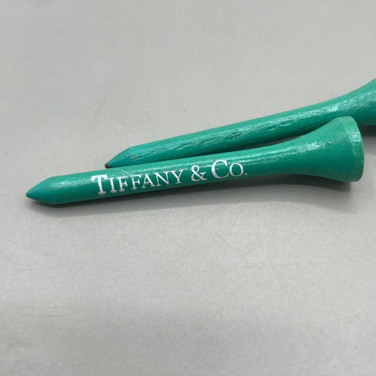美品 TIFFANY ティファニー ゴルフティー マーカー セット