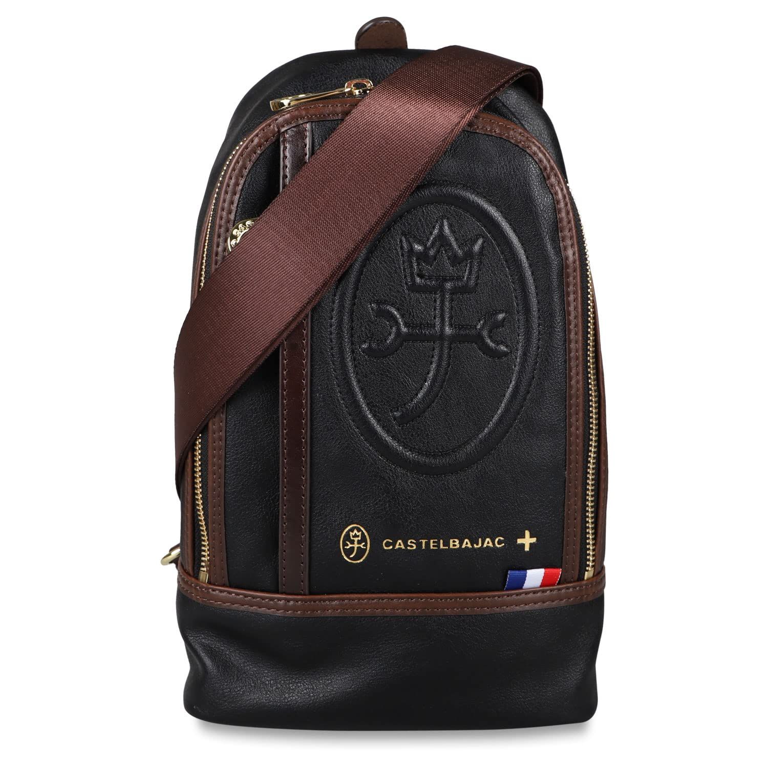 新品 [カステルバジャック] ショルダーバッグ ボディバッグ REPOS SERIES ONE SHOULDER BAG メンズ レディース 33901 ブラック