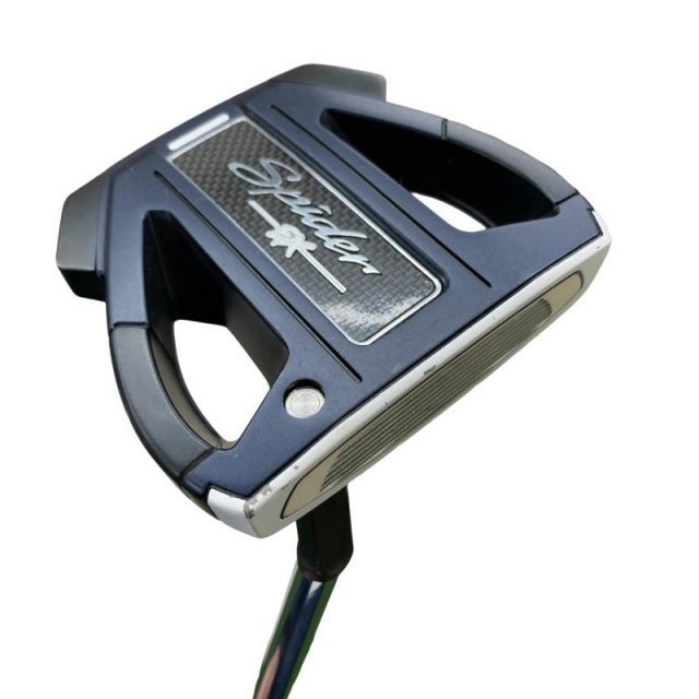 【中古】 テーラーメイド Spider EX NAVY/WHITE スモールスラント 34インチ パター PT スチール (フレックスその他) メンズ 男性用 右利き 右用 Dランク ゴルフクラブ