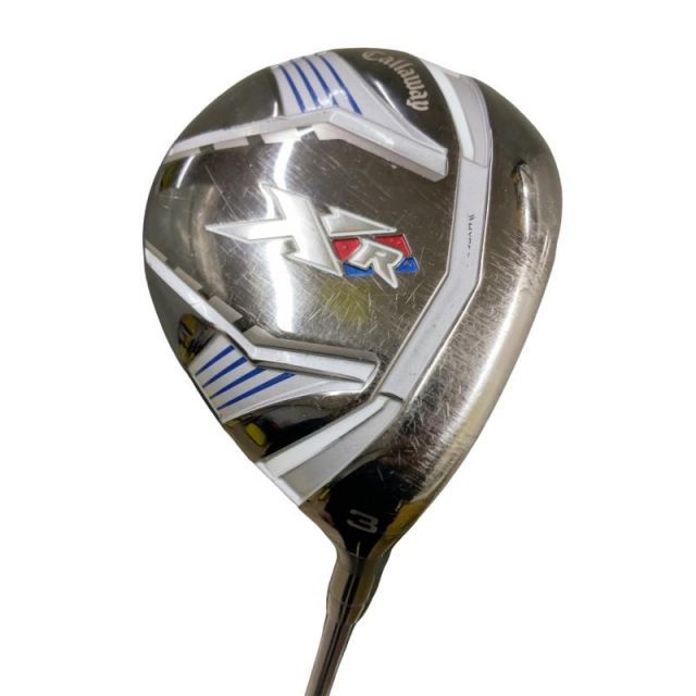 【中古】 キャロウェイ XR 3W フェアウェイウッド FW XR(フェアウェイ) (フレックスSR) メンズ 男性用 右利き 右用 Cランク ゴルフクラブ