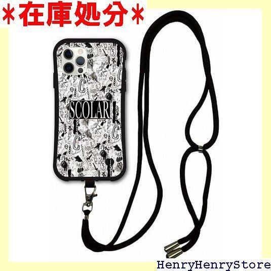 スマホショルダー付 iPhone16互換品 ケース i-coronケース スマホケース スカラー ScoLar デザイン アイフォン16互換品ケース 側面 保護 耐衝撃 スマホカバー 落書き グラフィティー 2461