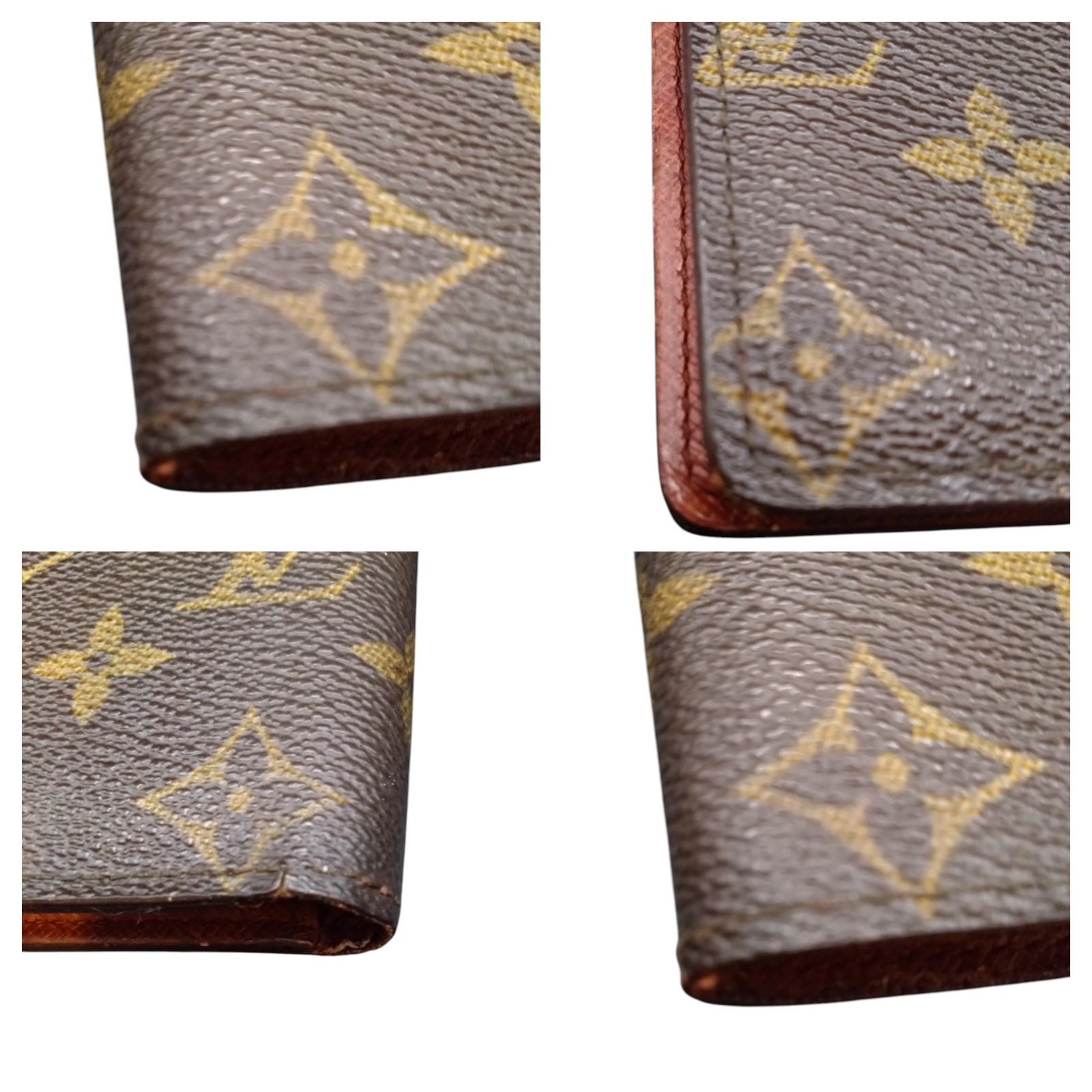 LOUIS VUITTON ルイヴィトン モノグラム 二つ折り財布 コンパクト 
