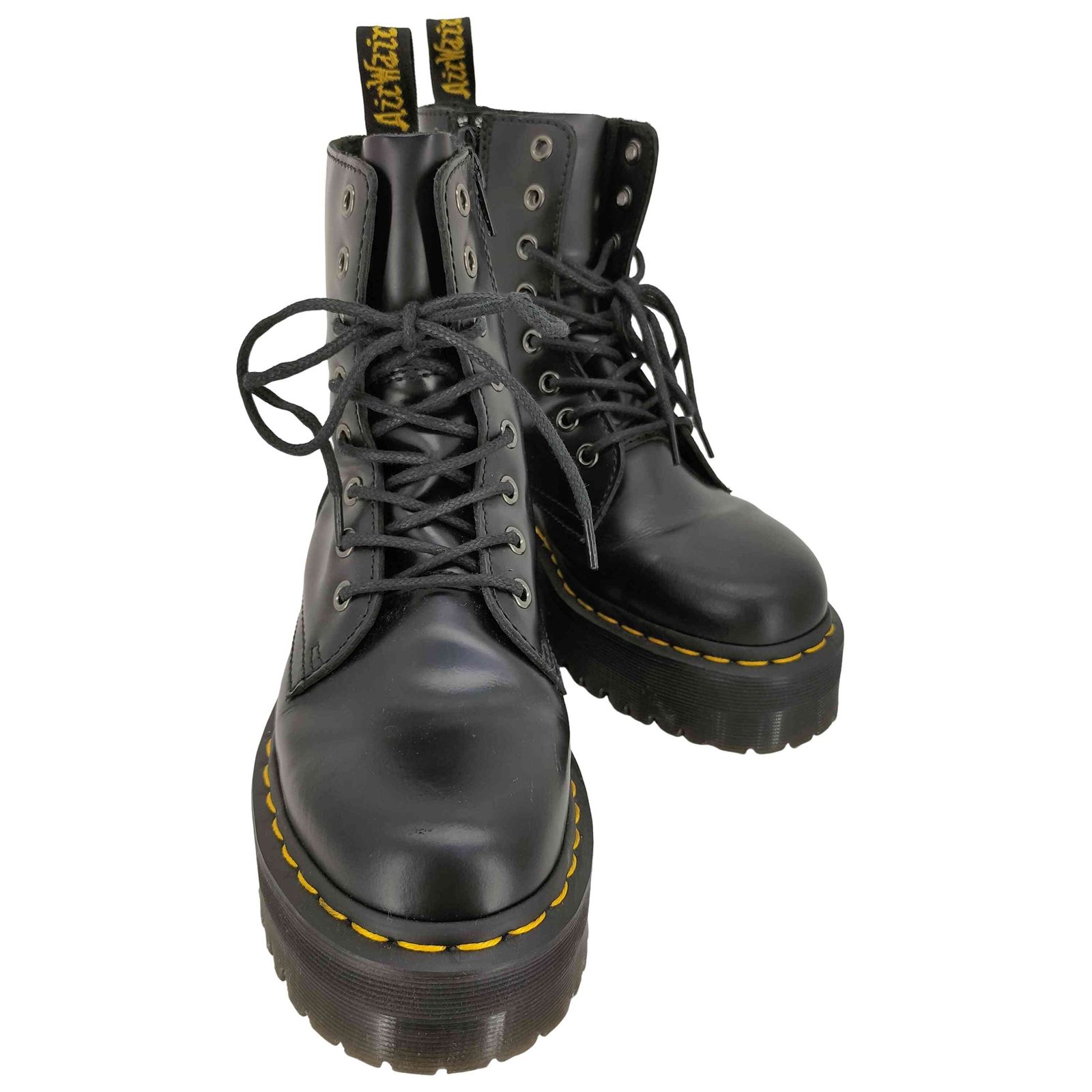ドクターマーチン Dr.Martens JADON ジェイドン サイドジップ 8ホールブーツ レディース UK：4